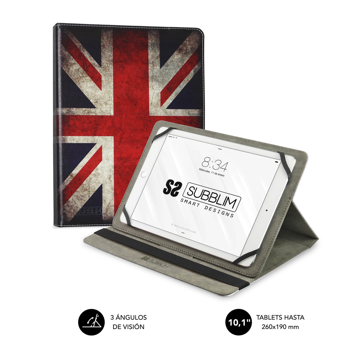 EAN 8436586740986 - SUBBLIM SUB-CUT-4TC006 funda para tablet 25,6 cm (10.1") Folio imagen 1