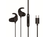 Auricular Intrauditivo Usb-C Conceptronic Brendan02w 1.2m Microfono Controles Color Negro