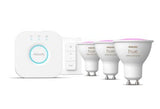 Philips Hue Wca Starter Kit 4.2w Gu10 3pcs, Bridge, Switch