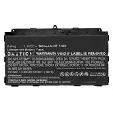 Battery 50wh 14.4v 3490mah  For Fujitsu Notebook, Laptop