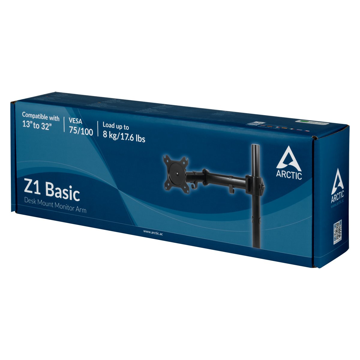 Arctic Soporte Z1 Basic 81,3 Cm (32\1) Abrazadera Negro Aemnt00039a