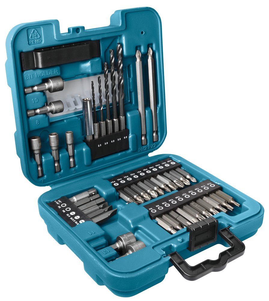 Juego De Brocas Y Brocas Makita D-58877, 42 Piezas D-58877