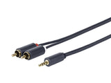 EAN 5712505320570 - Vivolink PROMJRCA2.5 cable de audio 2,5 m 3,5mm 2 x RCA Negro imagen 1
