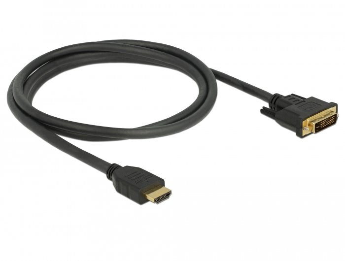 Delock Cable Hdmi > Dvi 24+1 Bidireccional  1.50m Negro
