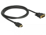 Delock Cable Hdmi > Dvi 24+1 Bidireccional  1.50m Negro