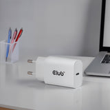Club3d Lifemyle Cargador Usb-C 30watt, 2mk Blanco Retail