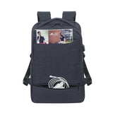 Mochila Rivacase 8365 43,9 Cm (17.3") Negro