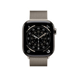 Apple Watch Series 11 Gps + Cellular 42mm Natural Titanium Case With Natural Milanese Loop