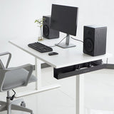 Logilink Kab0070 Organizador De Cables Bandeja De Cables Escritorio Negro 1 Pieza(S)