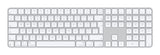 EAN 0195949654992 - Apple Magic teclado Universal USB + Bluetooth QWERTY Holandés Blanco imagen 1