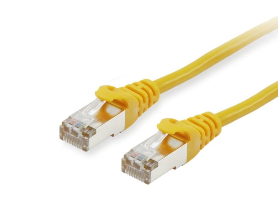 Equip Cable De Red Cat6a S/Ftp 2xrj45 0.50m Amarillo Lszh