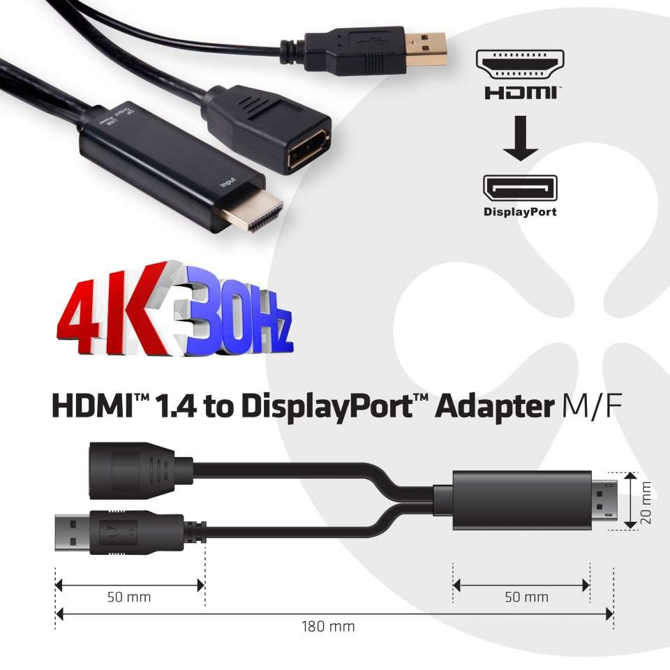 EAN 8719214470876 - CLUB3D CAC-2330 cambiador de género para cable Negro imagen 3