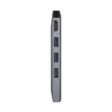EAN 8436574707601 - AISENS ASUC-8P004-GR base para portátil y replicador de puertos Alámbrico USB 3.2 Gen 1 (3.1 Gen 1) Type- imagen 3