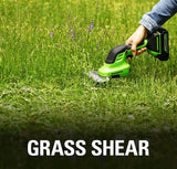Cortacésped Y Cortasetos 24v 2ah Greenworks G24shtk2 - 1600607va