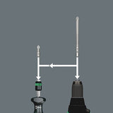 Wera 05059293001 Destornillador Múltiple Destornillador Estándar, Conjuntos De Bits Negro/Verde, De Plástico, Negro / Azul, Negro