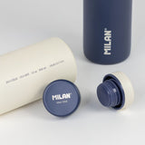 Milan Botella Isotérmica 591 Ml Edición 1918 Azul Marino