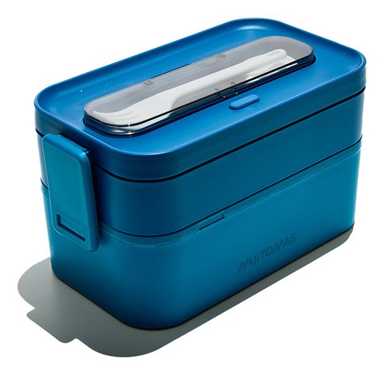 Muitomas Lunchboxlbl Fiambrera Táper 1,7 L Plástico Azul 1 Pieza(S)