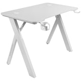 Mesa Gaming Mars Gaming Mgd100rgb 100 X 60 X 74cm Blanca