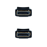 Cable Displayport 1.2 4k Nanocable 10.15.2310 Displayport Macho Displayport Macho 10m Negro