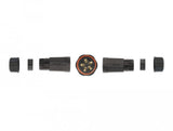 Delock Cableverbinder Für Aussenbereich 5 Pin, Ip68 Wasserdicht, Schraubbar, Cabledurchmesser 4,5 - 7,5 Mm Schwarz