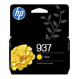 EAN 0196786147586 - HP 937 Yellow Original Ink Cartridge cartucho de tinta 1 pieza(s) Rendimiento estándar imagen 1