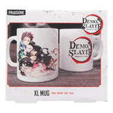 Set Taza Y Calcetines Xl Paladone Demon Slayer Tanjiro Y Nezuko