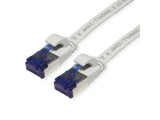 Value Cable De Red Cat.6a (Class Ea) Ftp, Extra-Flach, Grau, 0,5 M