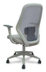 Piqueras Y Crespo Forol Silla Ergo529 Gris Respaldo Malla Gris Asiento Tela Gris Base Piramidal Gris Claro Ruedas Nailon