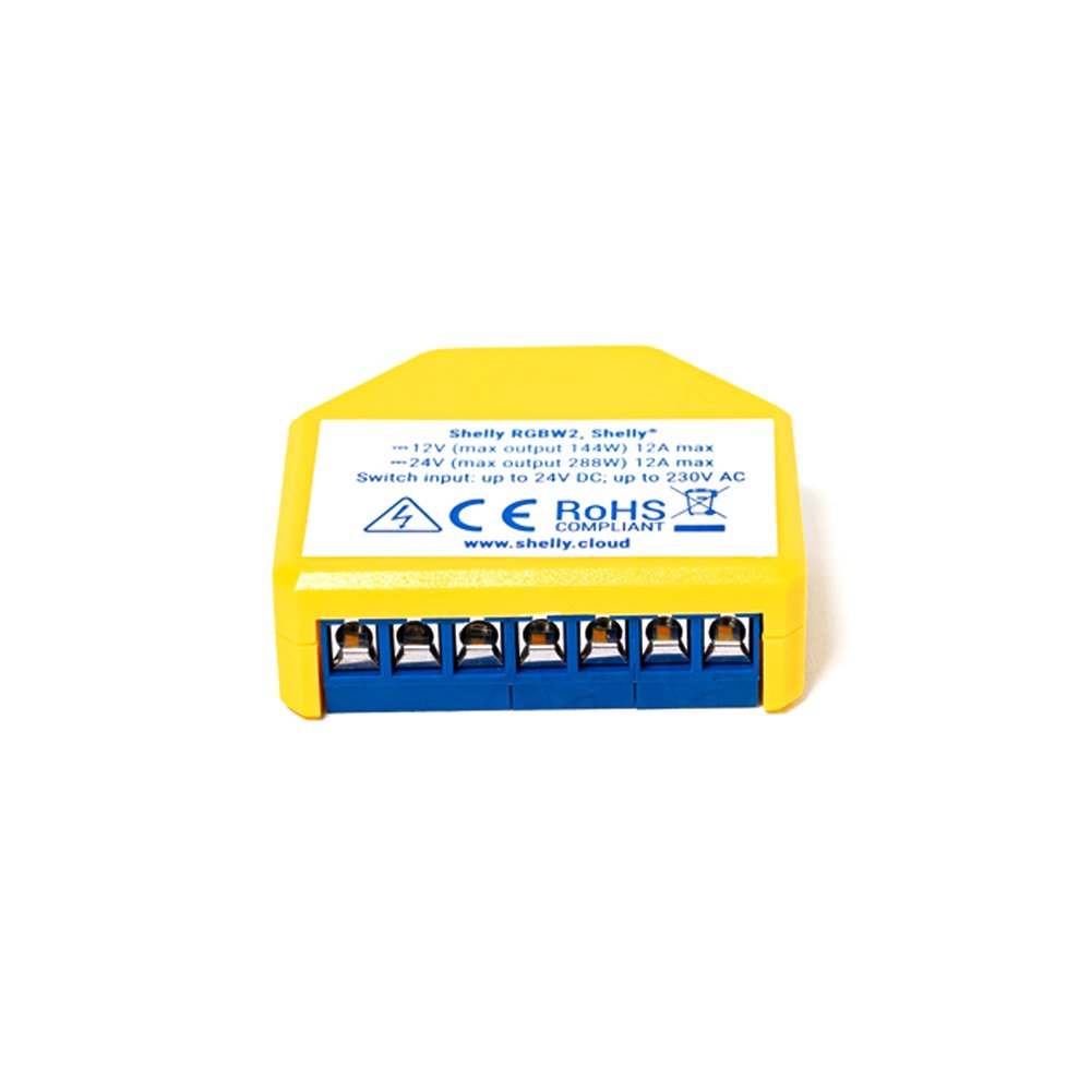 Shelly · Unterputz · \"Rgbw2\" · Doppelpack · Led Lichtcontroller · Wlan