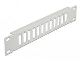 Delock 10" Lwl Patchpanel 12 Port Para Sc Duplex / Lc Quad 1 He Gris