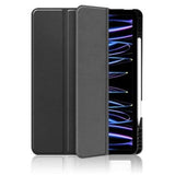 Funda Tablet Ipad Pro 12.9'' 2022/21 Smart Tri-Fold Negro Just In Case Compatible Con Ipad Pro 12.9 2022 (6th Gen) Y Ipad Pro 12.9 2021 (5th Gen)/ Activación-Reposo Automático/ Negro/ Slot Para Pen