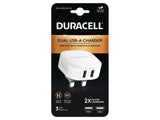 Duracell Duracell 2x2.4a Usb Phone Tablet Charger Para For Iphone/Ipad & Android Phones/Tablets Dracusb16w-Uk