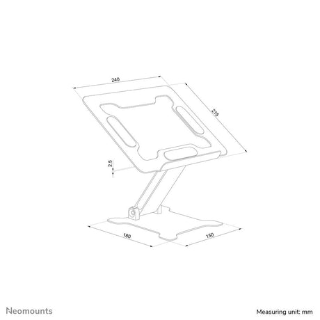 EAN 8717371443078 - Neomounts DS20-740BL1 soporte para ordenador portátil Negro 38,1 cm (15") imagen 20