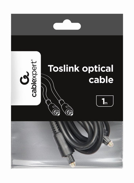 EAN 8716309067416 - Gembird Toslink, 1m cable de audio Negro imagen 3