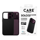 Panzerglass Care Solo Vegan Leather Case Negro W. Magsafe Iphone 18 Pro/ 17 Pro