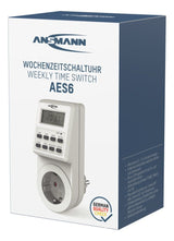 Temporizador Semanal Ansmann Aes6 Blanco 1260-0009