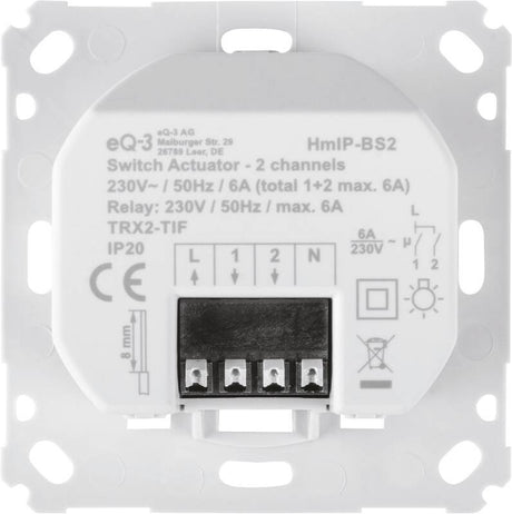 EAN 4047976567577 - Homematic IP 156757A0 accionador smart home Actuador de conmutación imagen 2
