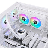 Thermaltake Th240 V2 Ultra Ex Argb Sync All-In-One Liquid Cooler - Snow Edition, Refrigeración Líquida Cl-W425-Pl12sw-A