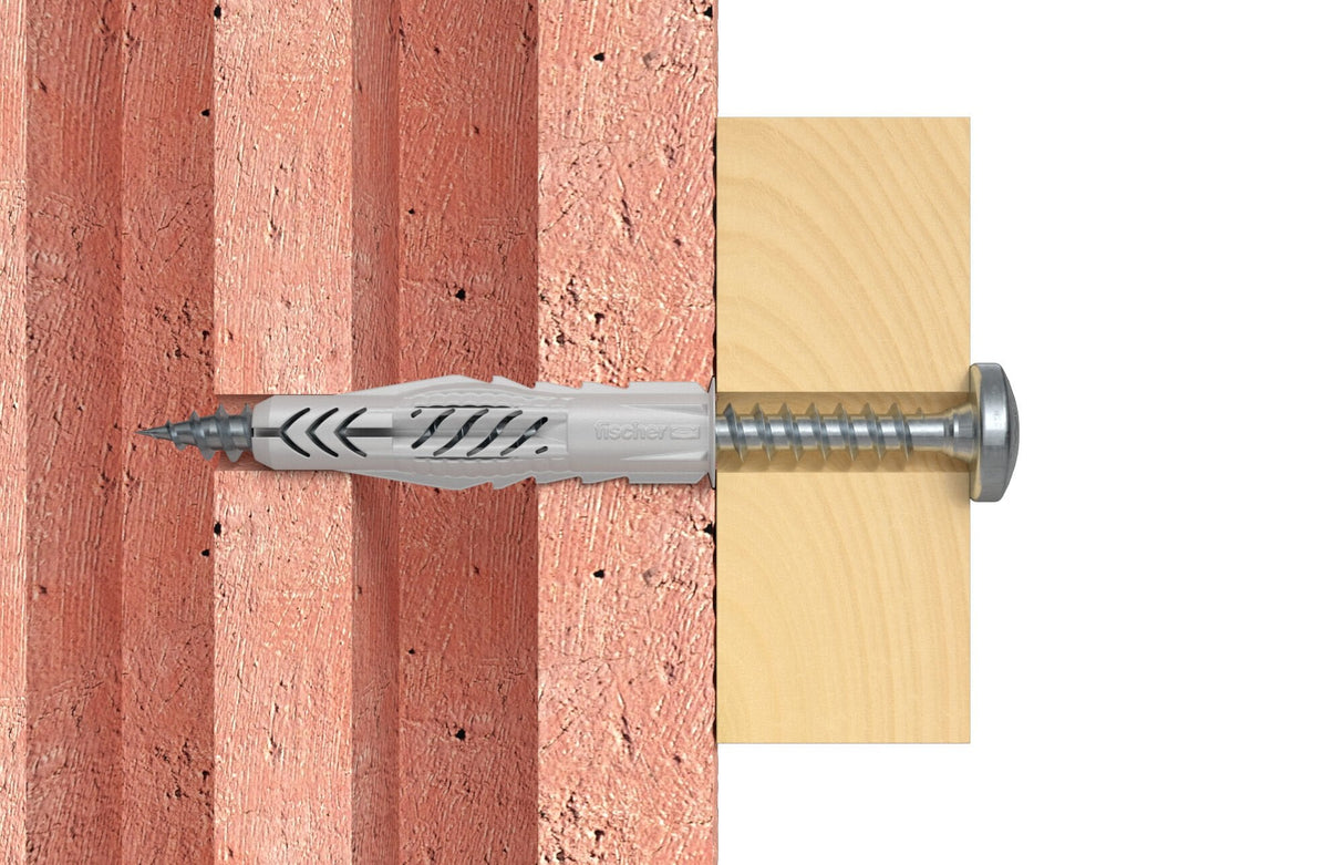 Fischer Ux 6x35, Pasador Gris Claro
