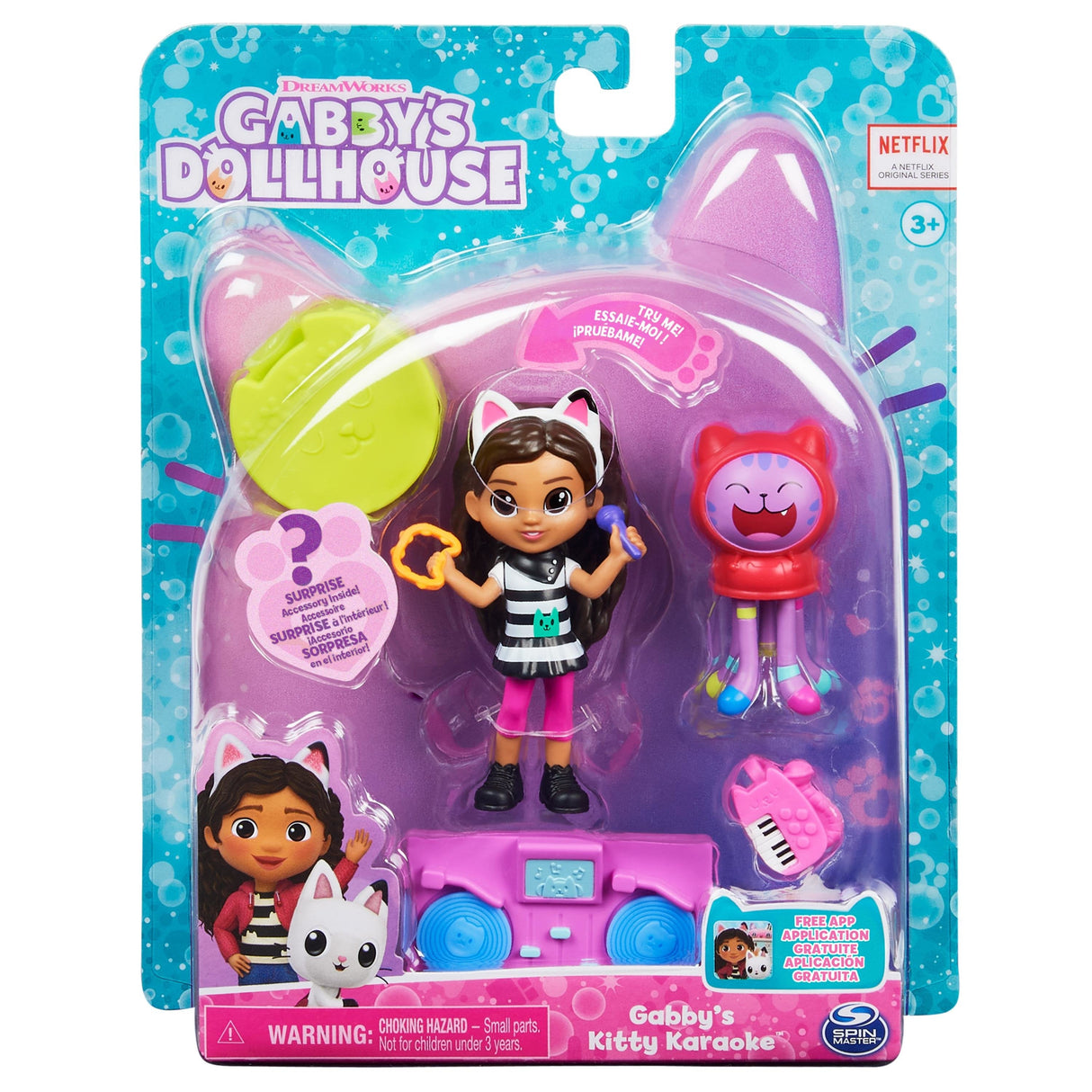 Figura De Juguete Spin Master Gabby'S Dollhouse Cat-Tivity Set  6060476