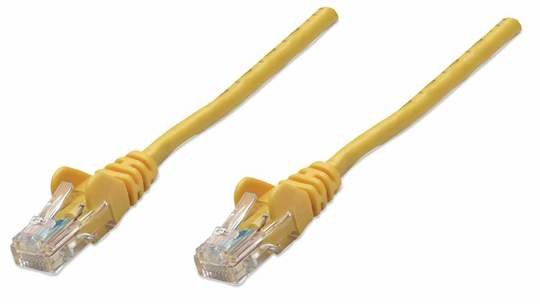 Intellinet Cat5e Utp 0.45m Cable De Red Amarillo 0,5 M U/Utp (Utp)