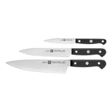 Juego De Cuchillos  Zwilling 36130-003-0 Set De 3 Couteaux, Acier Inoxydable, Noir, 34 X 14 X 3 Cm 3 Pieza(S)