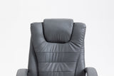 Silla  Activejet De Oficina Calefactable Con Masaje Yk7304 Gris
