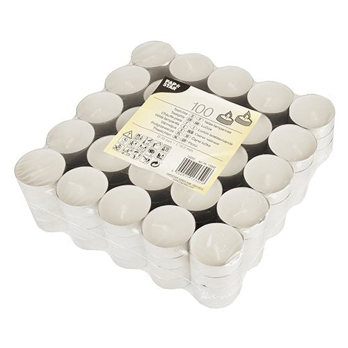Papstar Teelichter Blanco 100 Ud.