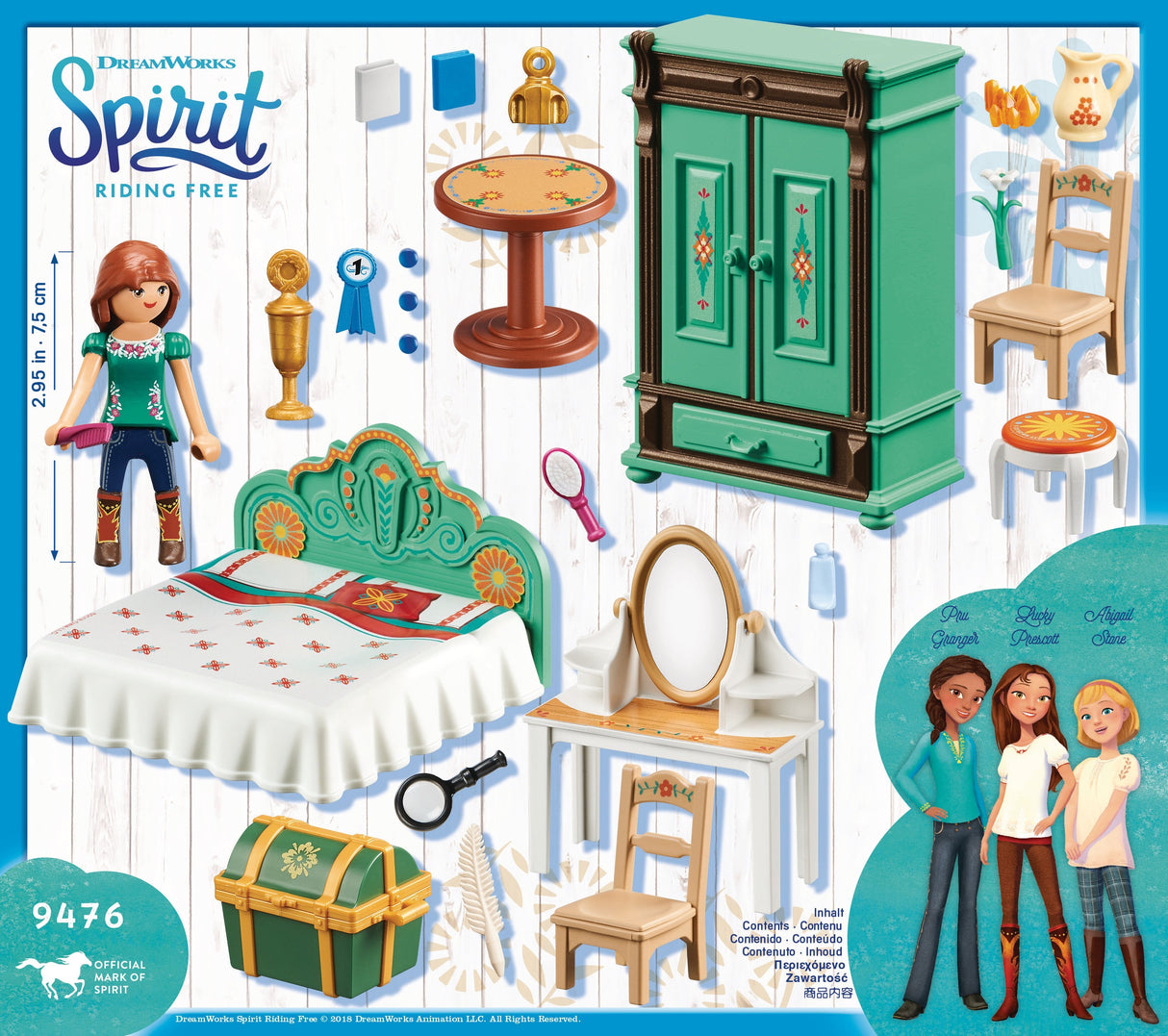 Playmobil 9476 - Spirit - Lucky'S Room - Nuevo Para 2019