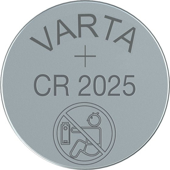 Varta Pila Boton Litio Cr2025 Blister (5-Pack) 06025 101 415