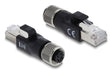 EAN 4043619908325 - DeLOCK 90832 cambiador de género para cable M12 4-pin RJ-45 Negro imagen 1