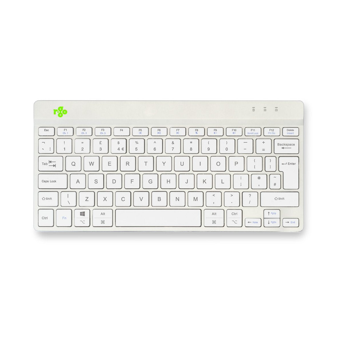 EAN 8719274492108 - R-Go Tools RGOCOUKWLWH teclado Oficina Inglés del Reino Unido imagen 4