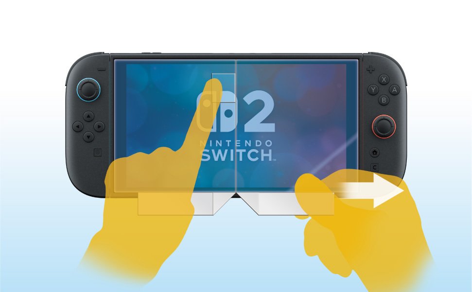 Hori Displayprotector De Pantalla (Transparente, Nintendo Switch 2) Nsx-071e
