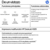 EAN 0198701680222 - HP DeskJet 4320 Inyección de tinta térmica A4 4800 x 1200 DPI 8,5 ppm Wifi imagen 3